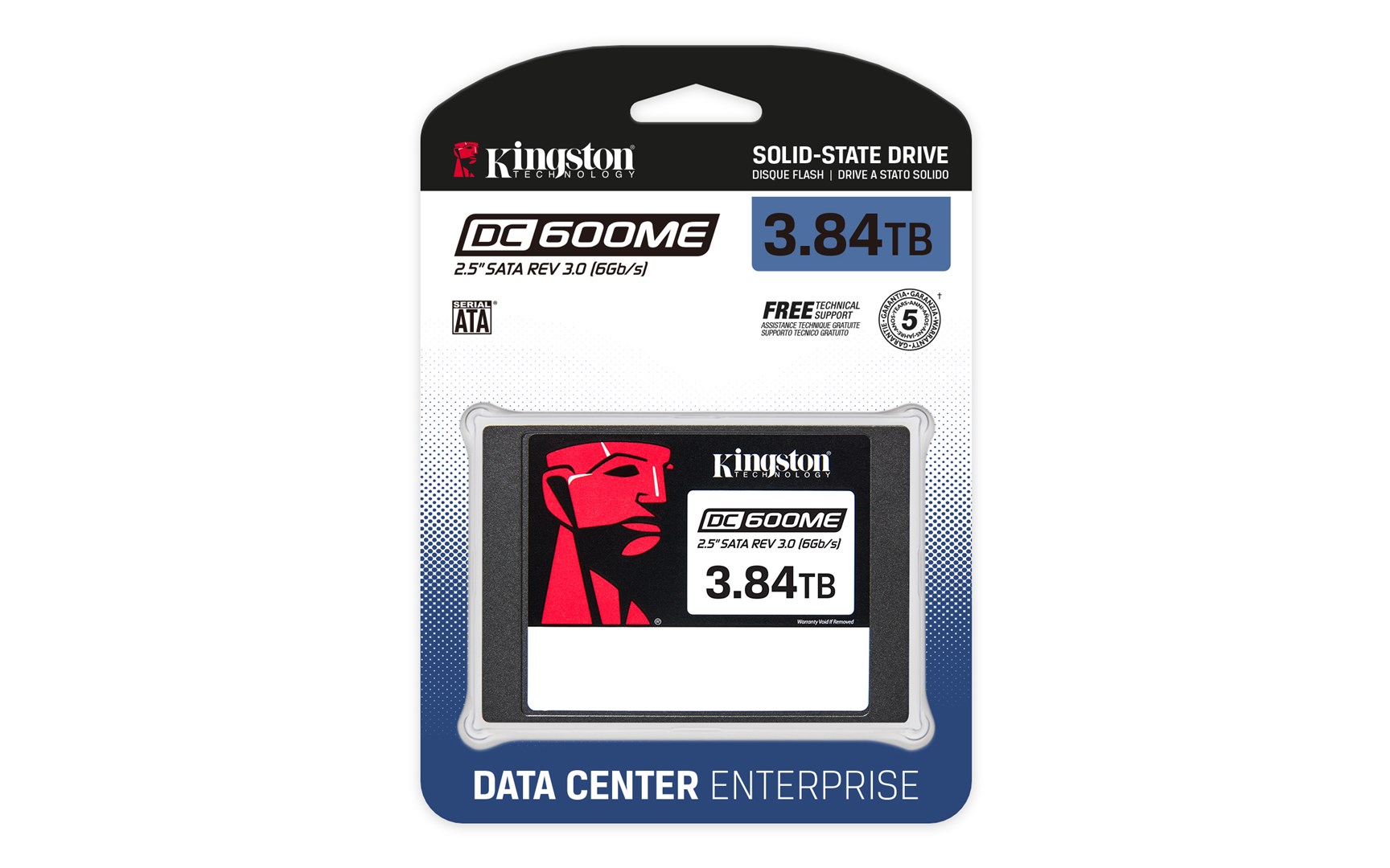 Kingston Technology 3840G DC600ME (Mixed-Use) 2.5" Enterprise SATA SSD Kingston Technology 3840G DC600ME (Mixed-Use) 2.5" Enterprise SATA SSD
