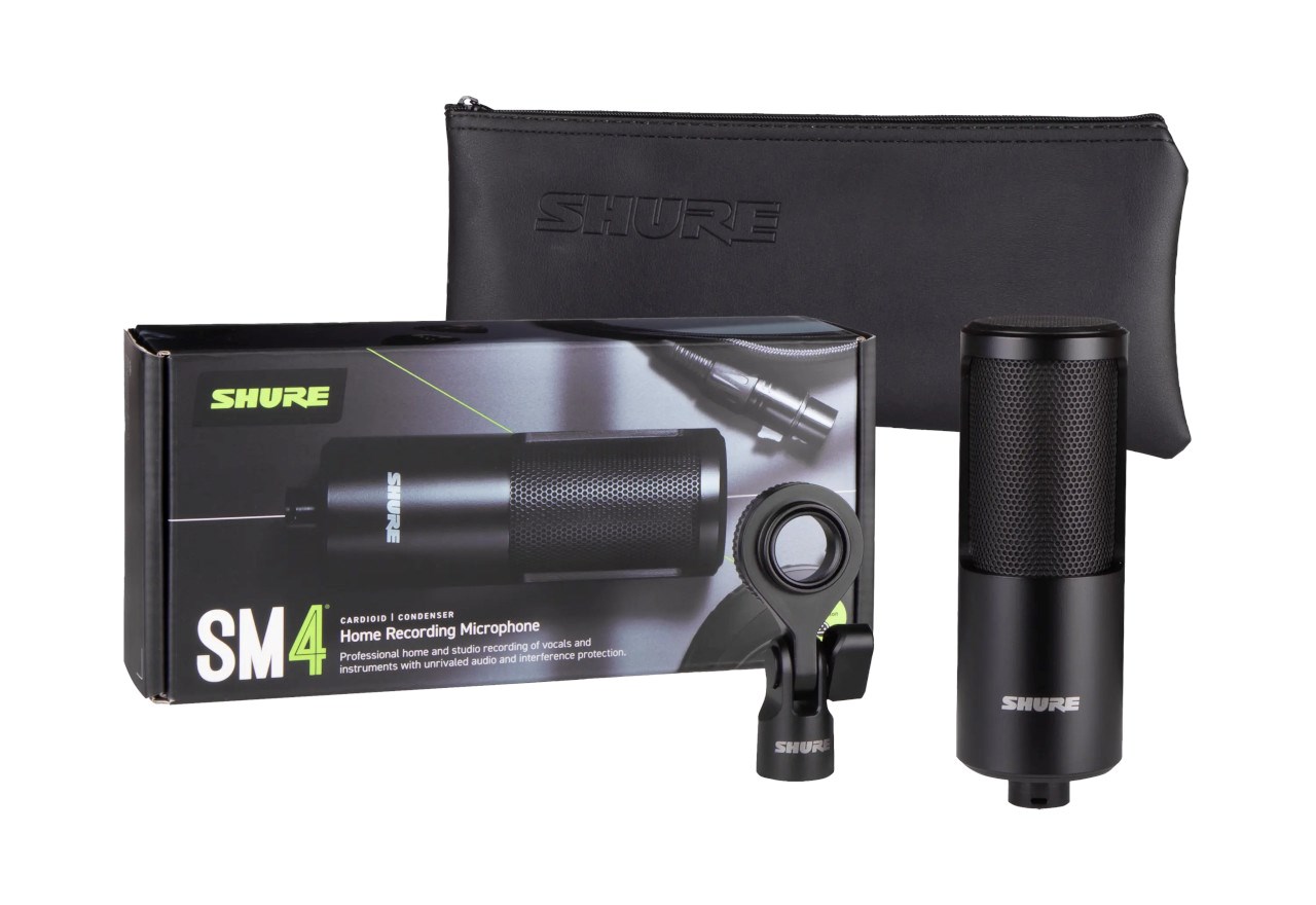 Shure SM4-K - condenser microphone, externally polarised Shure SM4-K - condenser microphone, externally polarised