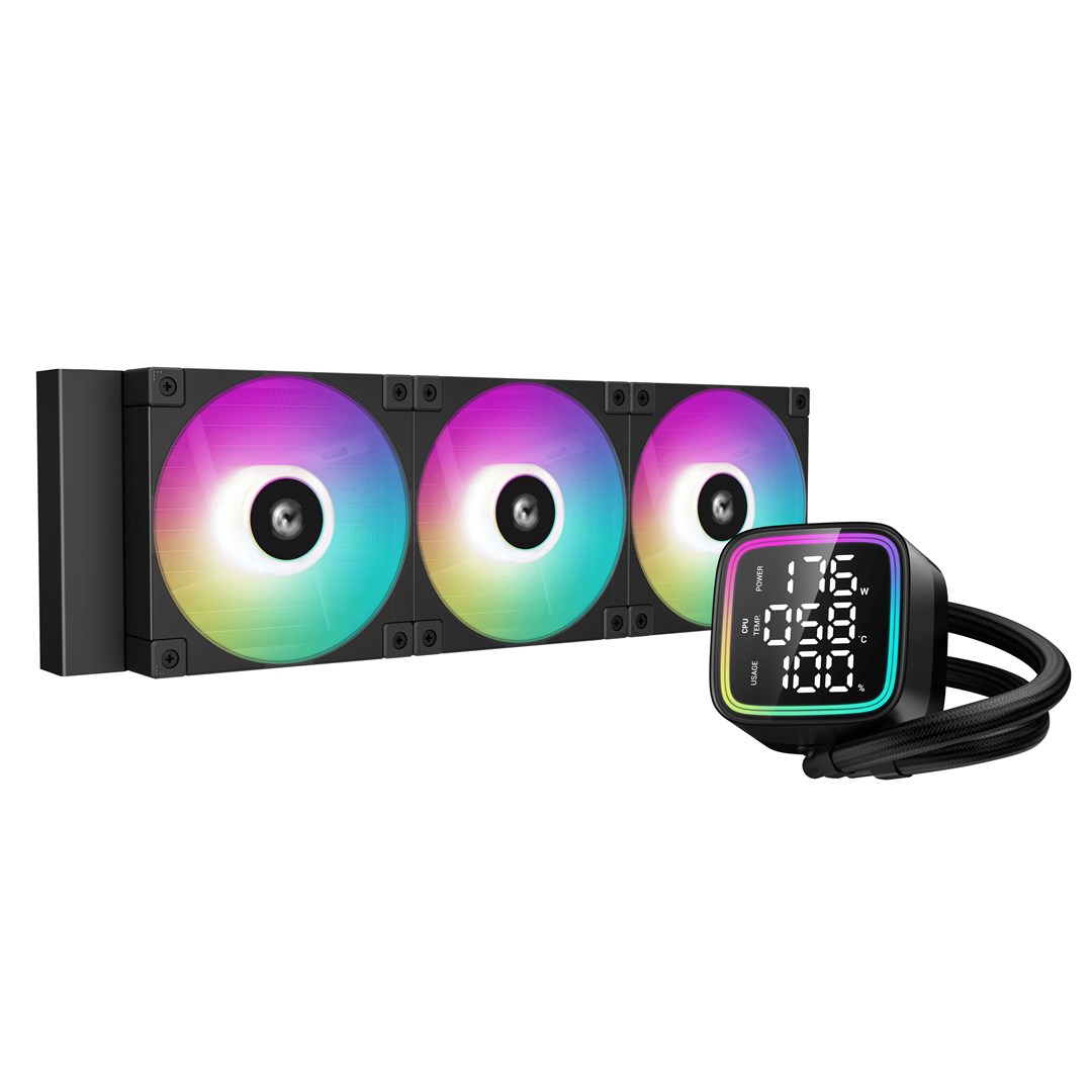 DeepCool LD360 Processor All-in-one liquid cooler 12 cm Black 1 pc(s) DeepCool LD360 Processor All-in-one liquid cooler 12 cm Black 1 pc(s)
