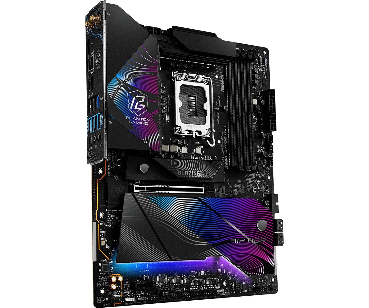 ASRock Z890 Riptide WiFi Motherboard ASRock Z890 Riptide WiFi Motherboard