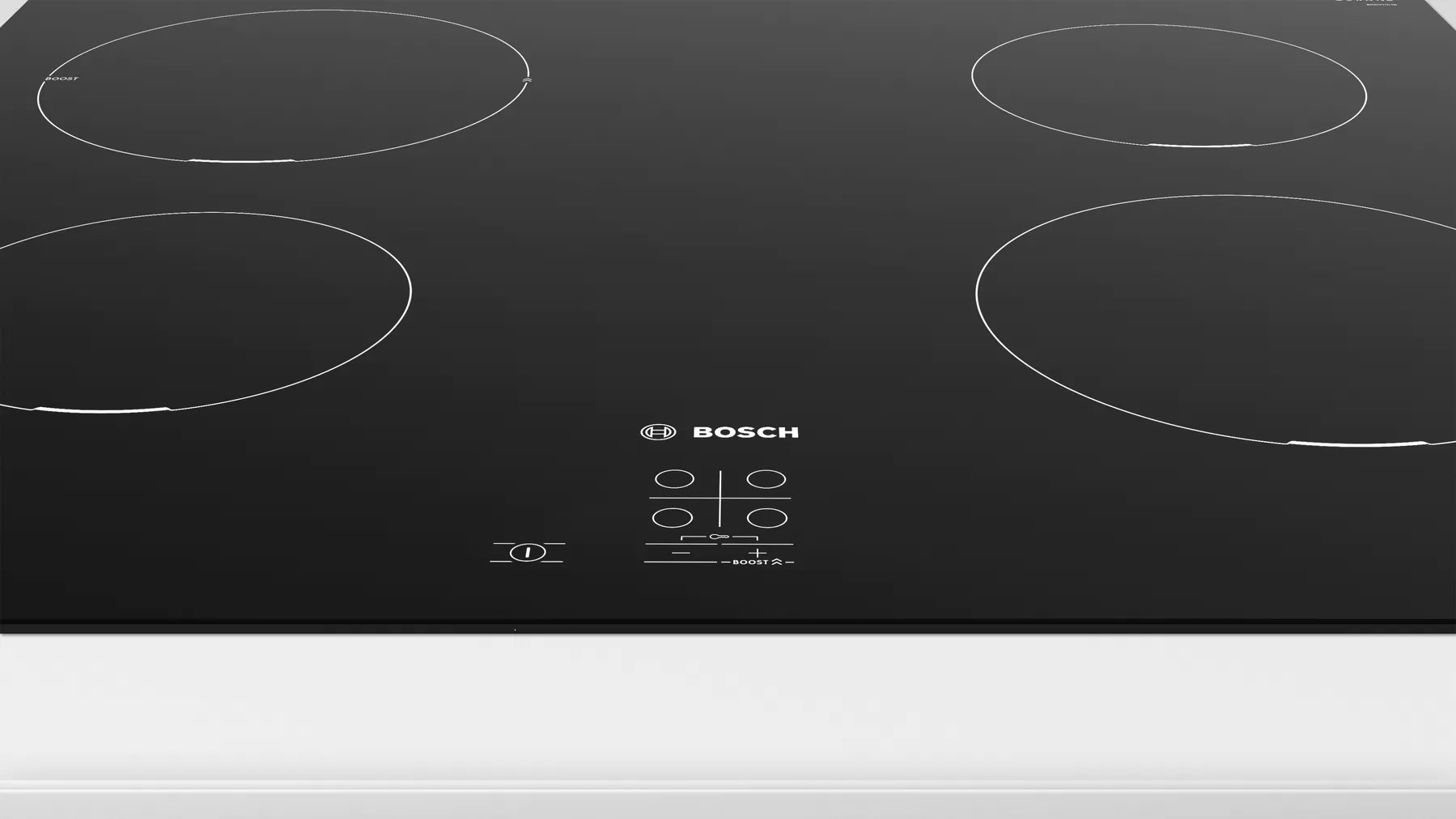 Bosch Serie 2 PUG611AA5E hob Black Countertop 60 cm Zone induction hob 4 zone(s) Bosch Serie 2 PUG611AA5E hob Black Countertop 60 cm Zone induction hob 4 zone(s)