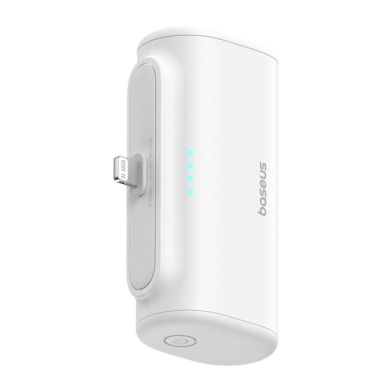 Baseus Compact IP - OS 5000 mAh 20 W power bank (white) Baseus Compact IP - OS 5000 mAh 20 W power bank (white)