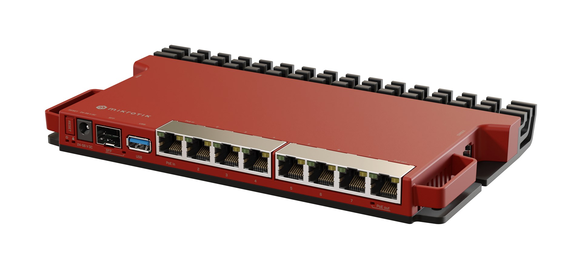 Mikrotik L009UiGS-RM wired router 2.5 Gigabit Ethernet, Gigabit Ethernet Red Mikrotik L009UiGS-RM wired router 2.5 Gigabit Ethernet, Gigabit Ethernet Red