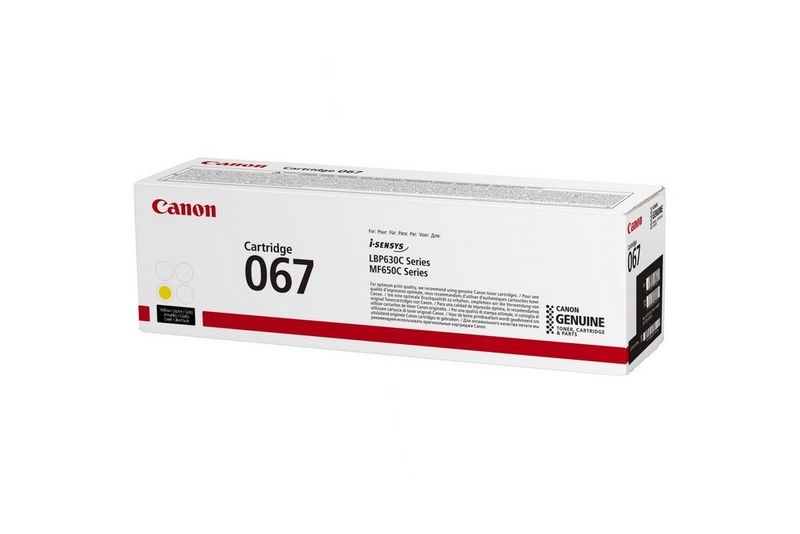 Canon 067 toner cartridge 1 pc(s) Original Yellow Canon 067 toner cartridge 1 pc(s) Original Yellow