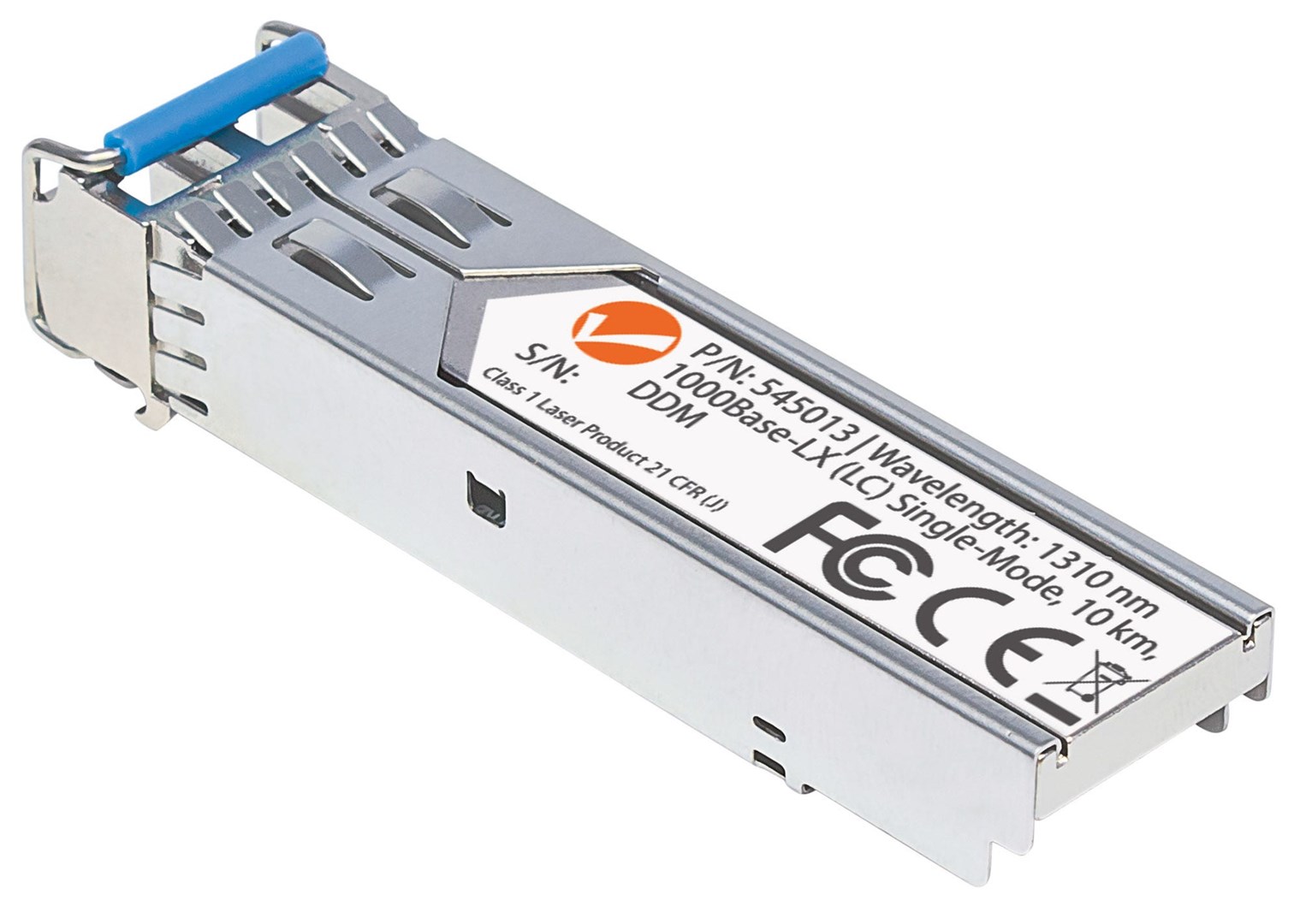 Intellinet Transceiver Module Optical, Gigabit Fiber SFP, 1000Base-Lx (LC) Single-Mode Port, 10km, MSA Compliant, Equivalent to Cisco GLC-LH-SM, Fibre, Three Year Warranty Intellinet Transceiver Module Optical, Gigabit Fiber SFP, 1000Base-Lx (LC) Single-Mode Port, 10km, MSA Compliant, Equivalent to Cisco GLC-LH-SM, Fibre, Three Year Warranty