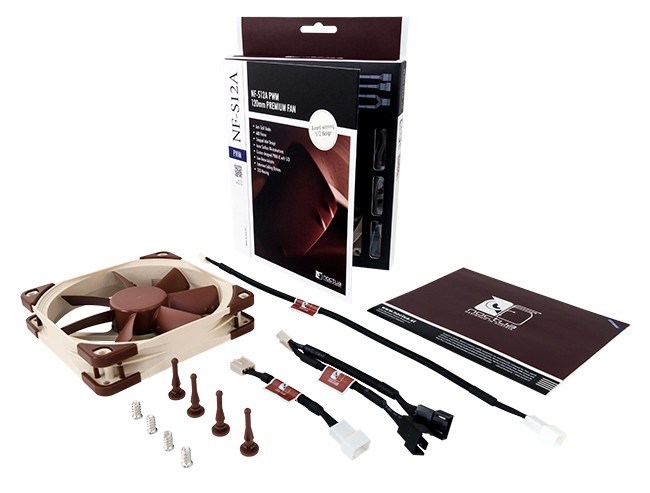 Noctua NF-S12A PWM computer cooling component Computer case Fan 12 cm Brown Noctua NF-S12A PWM computer cooling component Computer case Fan 12 cm Brown