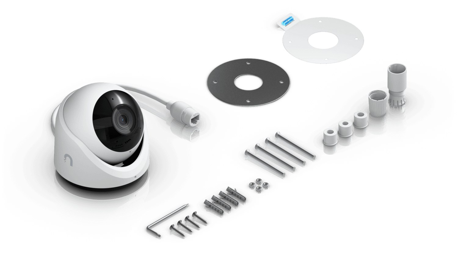 Ubiquiti G6 Turret IP security camera Indoor & outdoor 3864 x 2160 pixels Ceiling/wall Ubiquiti G6 Turret IP security camera Indoor & outdoor 3864 x 2160 pixels Ceiling/wall