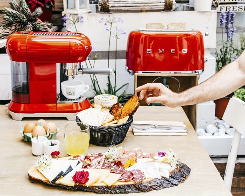 Smeg 50's Style Toaster TSF02RDEU Red Smeg 50's Style Toaster TSF02RDEU Red
