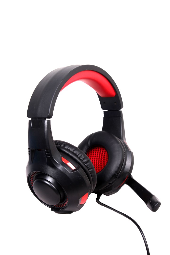 Gembird GHS-U-5.1-01 headphones/headset Wired Head-band Gaming Black, Red Gembird GHS-U-5.1-01 headphones/headset Wired Head-band Gaming Black, Red