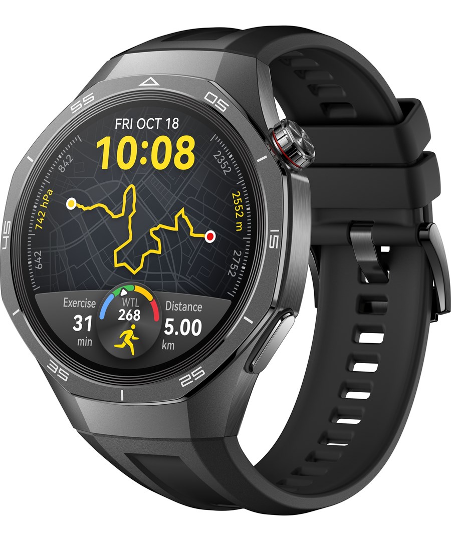 Huawei WATCH GT 5 Pro 46mm | Smart watch | GPS (satellite) | AMOLED | 1.43 inches | Black Huawei WATCH GT 5 Pro 46mm | Smart watch | GPS (satellite) | AMOLED | 1.43 inches | Black