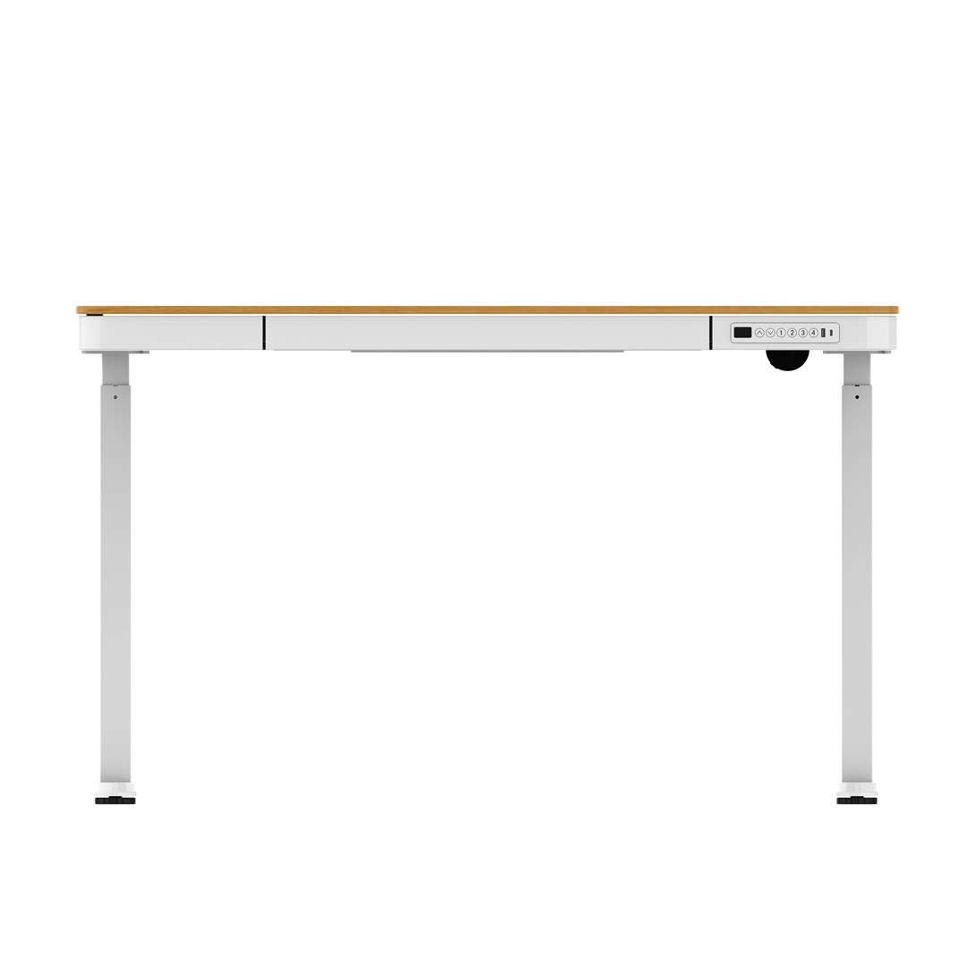Tuckano Electric height adjustable desk ET119W-C white/oak Tuckano Electric height adjustable desk ET119W-C white/oak
