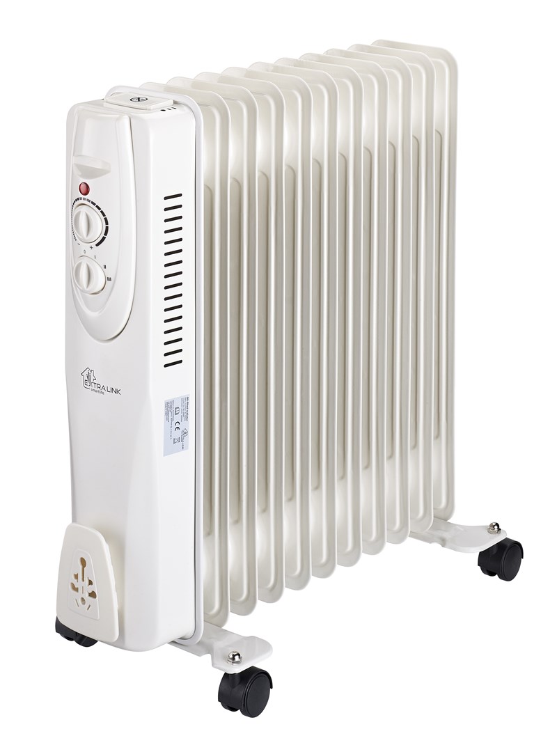 Extralink Oil filled radiator NY-25W1 2500W, 11 fins Extralink Oil filled radiator NY-25W1 2500W, 11 fins