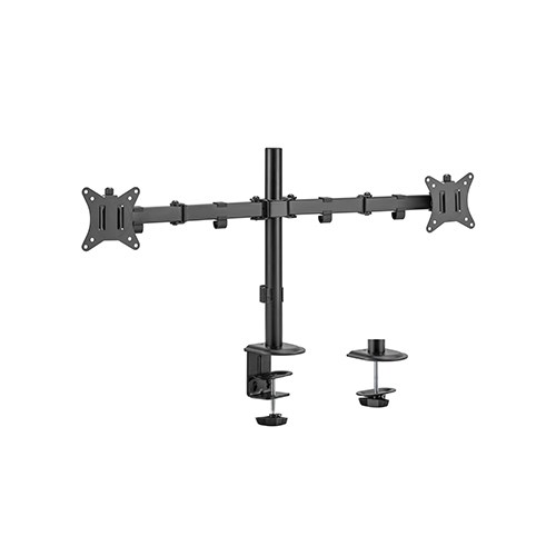 Gembird MA-D2-01 monitor mount / stand 81.3 cm (32") Desk Black Gembird MA-D2-01 monitor mount / stand 81.3 cm (32") Desk Black