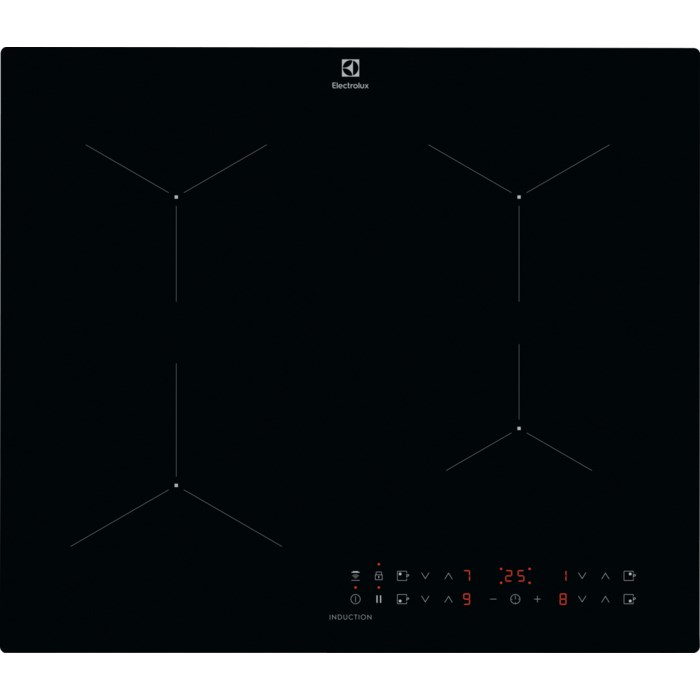 Electrolux LIL61434C Black Built-in 59 cm Zone induction hob 4 zone(s) Electrolux LIL61434C Black Built-in 59 cm Zone induction hob 4 zone(s)