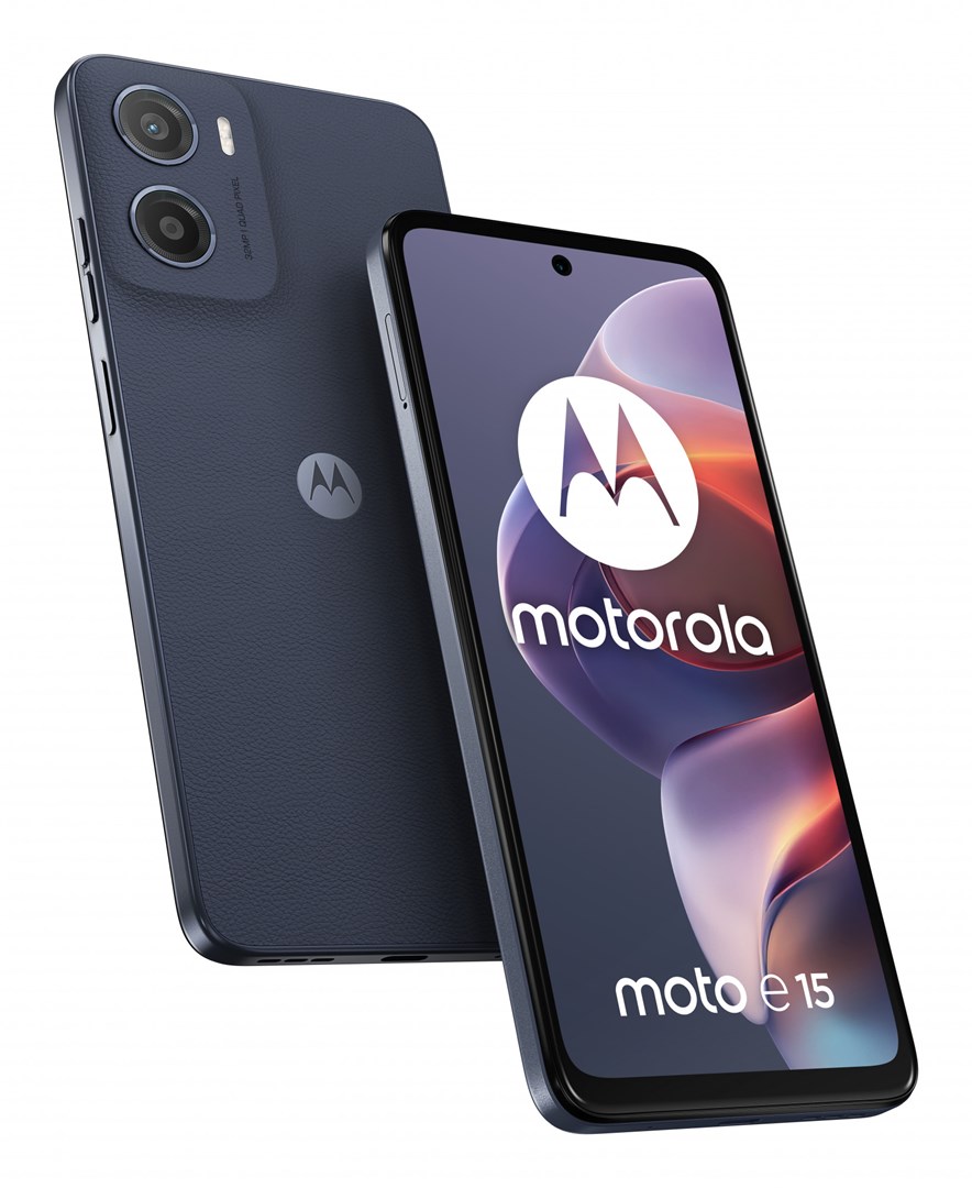 Motorola moto e15 16.9 cm (6.67") Dual SIM Android 14 Go edition 4G USB Type-C 2 GB 64 GB 5200 mAh Blue Motorola moto e15 16.9 cm (6.67") Dual SIM Android 14 Go edition 4G USB Type-C 2 GB 64 GB 5200 mAh Blue