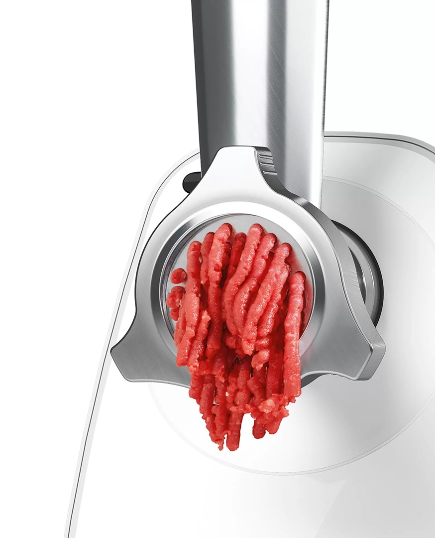 Bosch MFW2520W mincer 1500 W Stainless steel, White Bosch MFW2520W mincer 1500 W Stainless steel, White