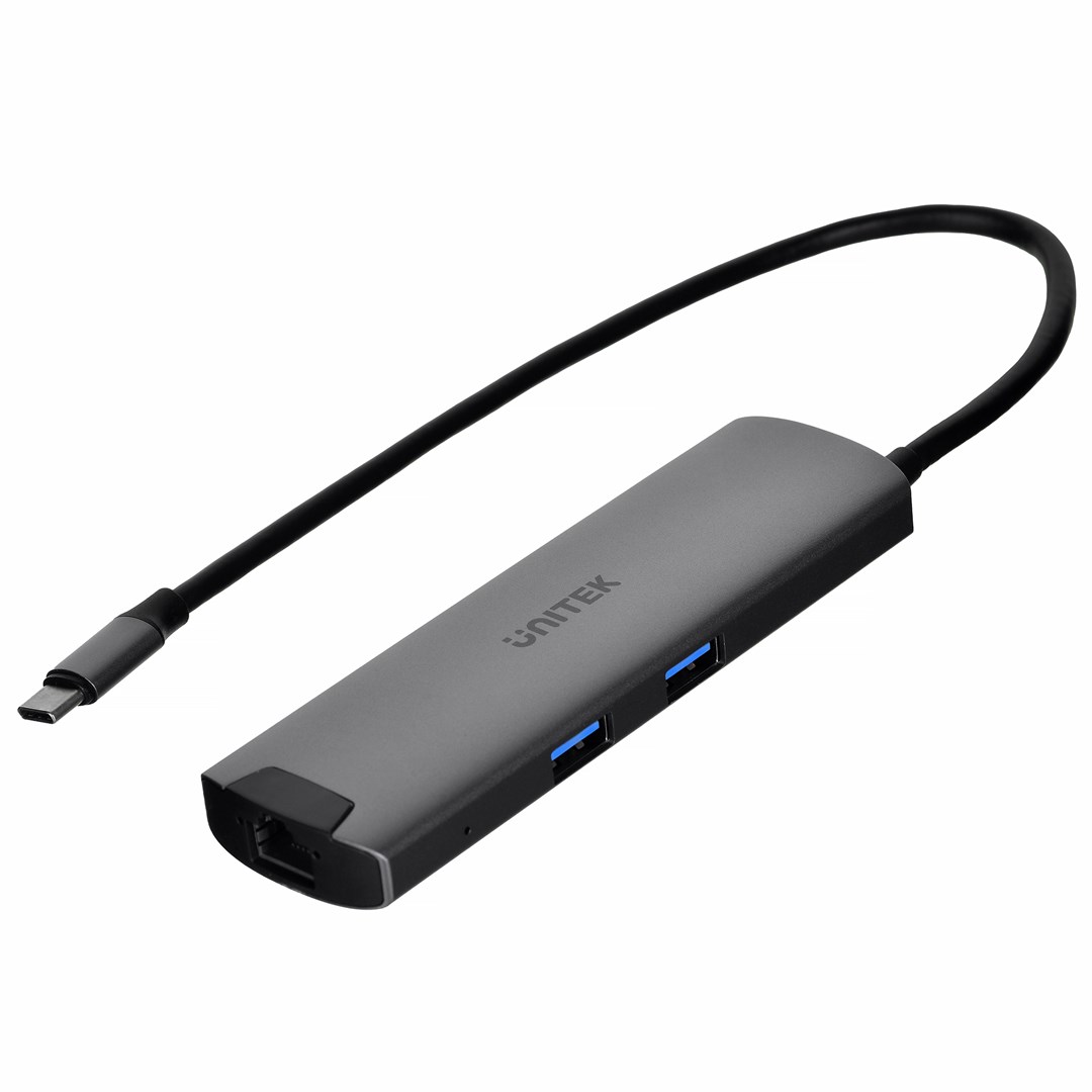 Unitek H1112F active HUB USB-C 5 Gbps, HDMI RJ-45 PD 100 W Unitek H1112F active HUB USB-C 5 Gbps, HDMI RJ-45 PD 100 W