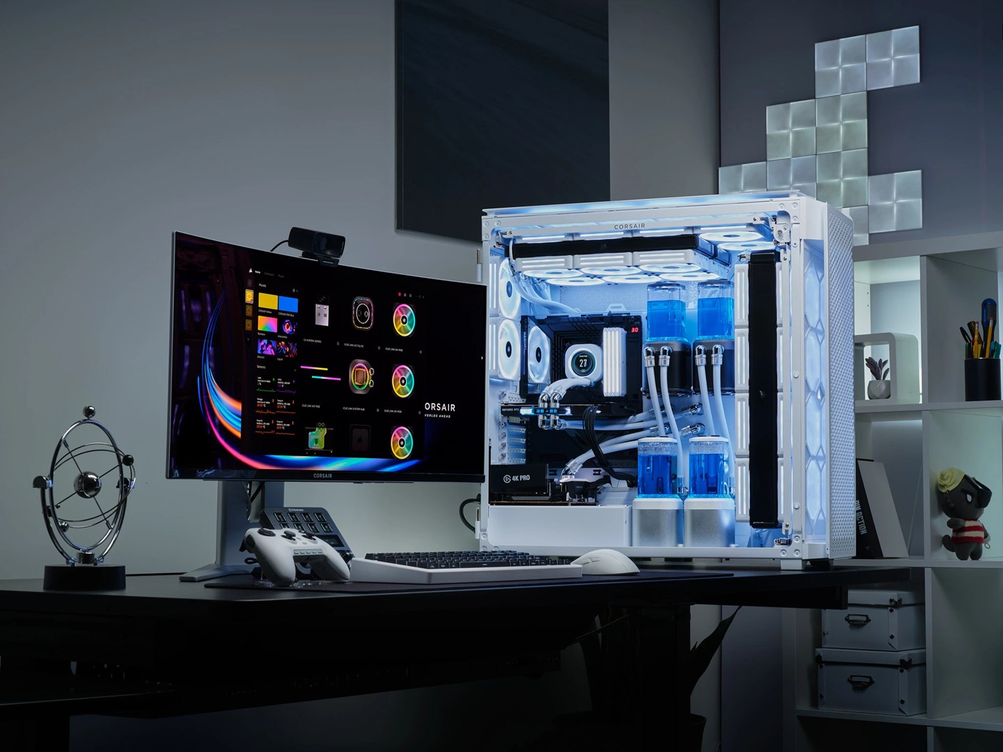 Corsair 9000D RGB AIRFLOW Full Tower White Corsair 9000D RGB AIRFLOW Full Tower White