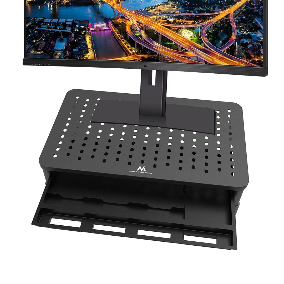 Maclean MC-946 Monitor Laptop Stand 13" - 32" 3-Level Height Adjustment with Drawer up to 20kg Sturdy Vented Maclean MC-946 Monitor Laptop Stand 13" - 32" 3-Level Height Adjustment with Drawer up to 20kg Sturdy Vented