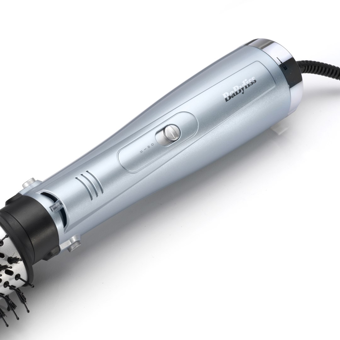 BaByliss Hydro-Fusion Hydro Fusion Smooth & Shape Hot air brush Warm Gray, Silver 1000 W 98.4" (2.5 m) BaByliss Hydro-Fusion Hydro Fusion Smooth & Shape Hot air brush Warm Gray, Silver 1000 W 98.4" (2.5 m)