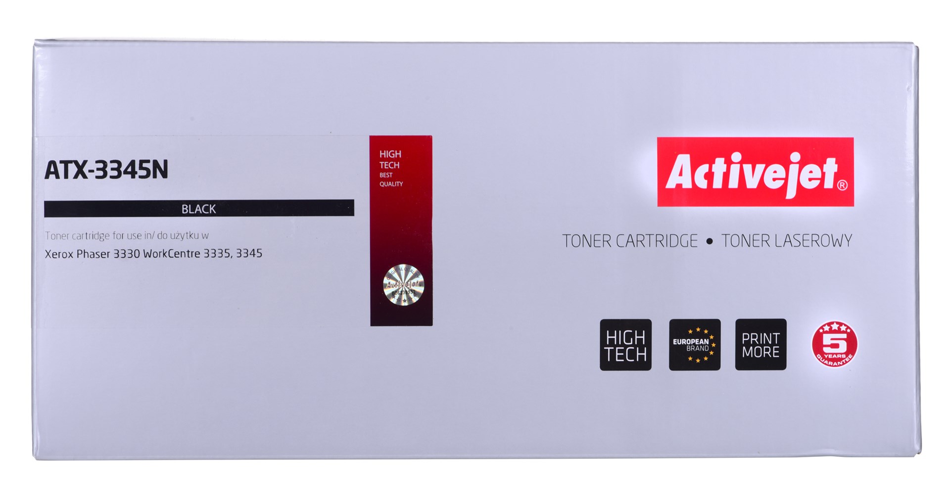 Activejet ATX-3345N Toner (replacement for Xerox 106R03773; Supreme; 3000 pages; black) Activejet ATX-3345N Toner (replacement for Xerox 106R03773; Supreme; 3000 pages; black)