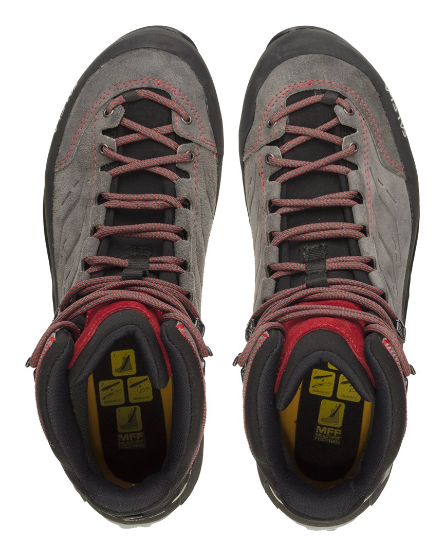 Salewa MTN Trainer Mid GTX Male Adult Charcoal, Grey, Red Salewa MTN Trainer Mid GTX Male Adult Charcoal, Grey, Red
