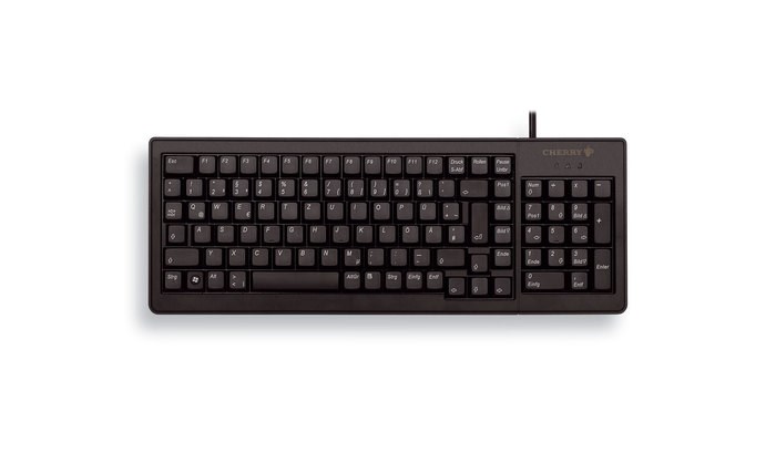 CHERRY XS Complete keyboard Universal USB QWERTZ German Black CHERRY XS Complete keyboard Universal USB QWERTZ German Black