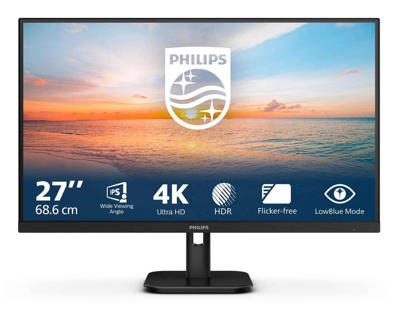 Philips 27E1N1800A/00 computer monitor 68.6 cm (27") 3840 x 2160 pixels 4K Ultra HD LED Black Philips 27E1N1800A/00 computer monitor 68.6 cm (27") 3840 x 2160 pixels 4K Ultra HD LED Black