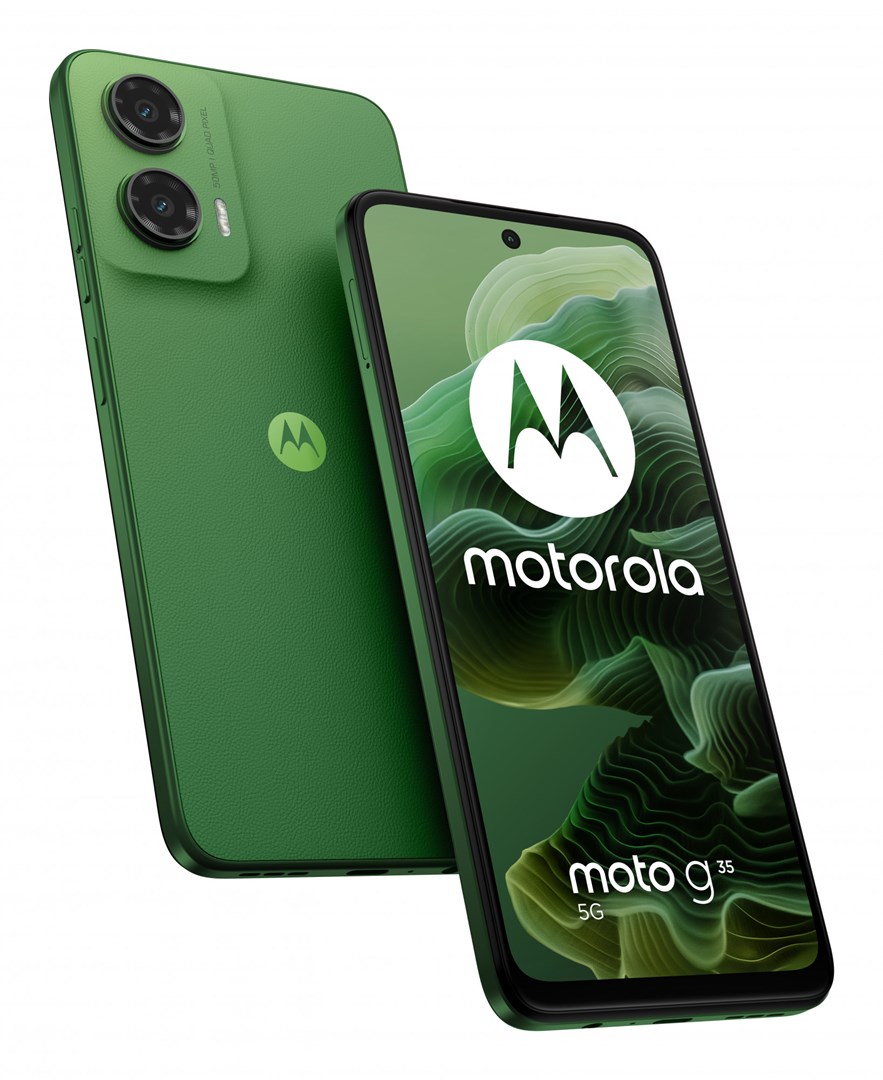 Motorola moto G35 5G 17.1 cm (6.72") Dual SIM Android 14 USB Type-C 8 GB 256 GB 5000 mAh Green Motorola moto G35 5G 17.1 cm (6.72") Dual SIM Android 14 USB Type-C 8 GB 256 GB 5000 mAh Green