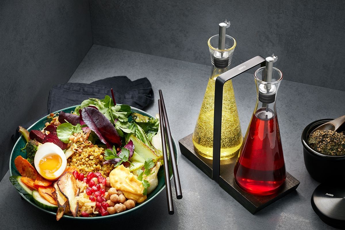 GEFU X-PLOSION oil/vinegar dispenser 0.25 L Glass, Silicone, Stainless steel Transparent GEFU X-PLOSION oil/vinegar dispenser 0.25 L Glass, Silicone, Stainless steel Transparent
