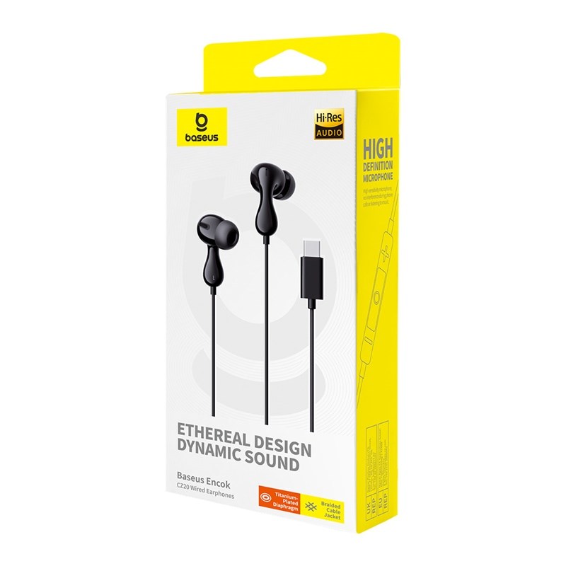 Baseus Encok CZ20 - headphones (black) Baseus Encok CZ20 - headphones (black)