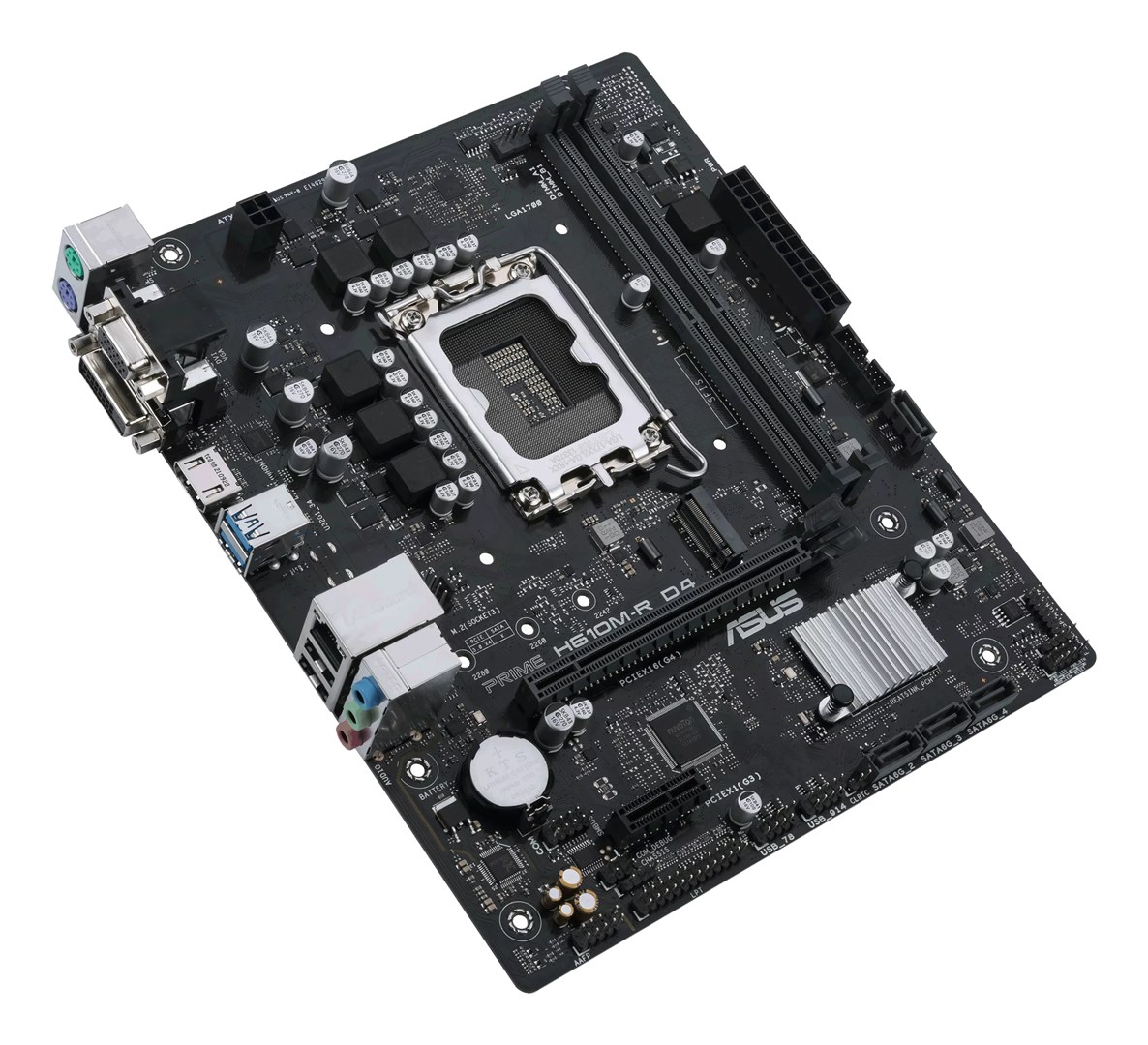 ASUS PRIME H610M-R D4 Intel H610 LGA 1700 micro ATX ASUS PRIME H610M-R D4 Intel H610 LGA 1700 micro ATX