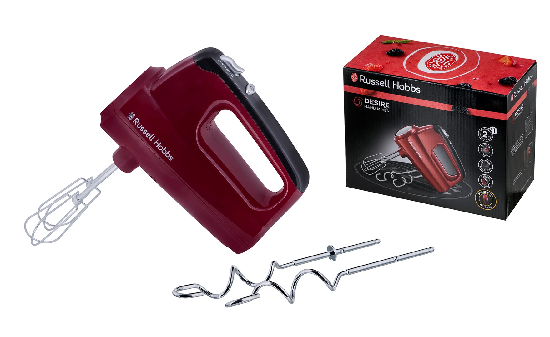 Russell Hobbs 24670-56 mixer Hand mixer 350 W Red Russell Hobbs 24670-56 mixer Hand mixer 350 W Red