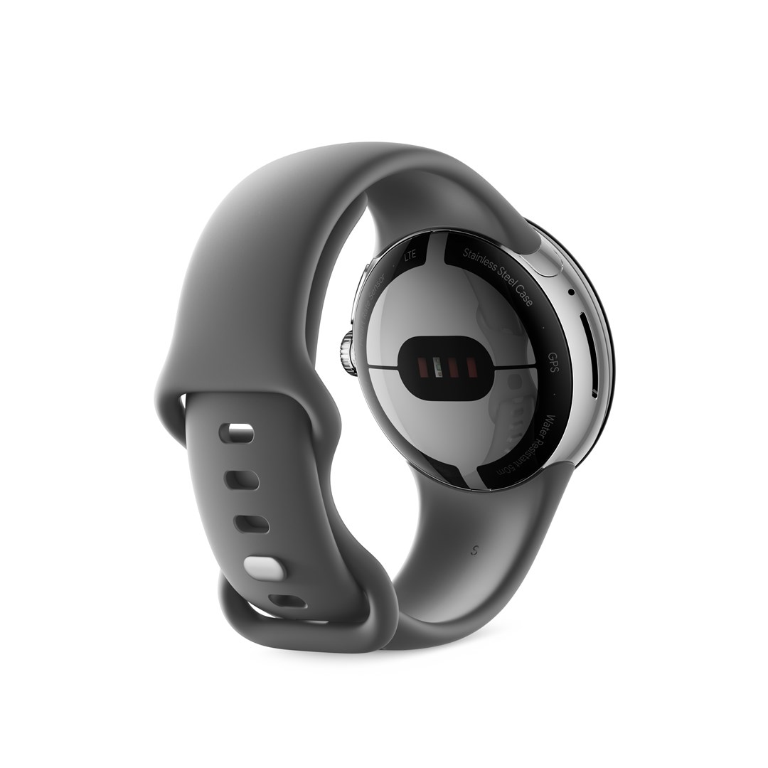Google Pixel Watch WiFi Smartwatch (Silver/Charcoal) Google Pixel Watch WiFi Smartwatch (Silver/Charcoal)