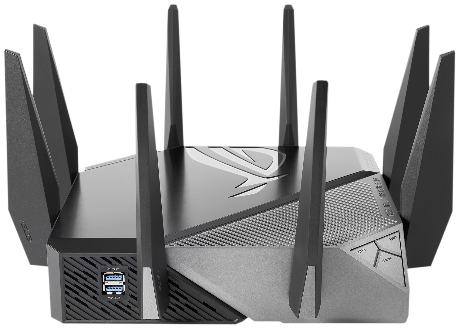 ASUS GT-AXE11000 wireless router Gigabit Ethernet Tri-band (2.4 GHz / 5 GHz / 6 GHz) Black ASUS GT-AXE11000 wireless router Gigabit Ethernet Tri-band (2.4 GHz / 5 GHz / 6 GHz) Black
