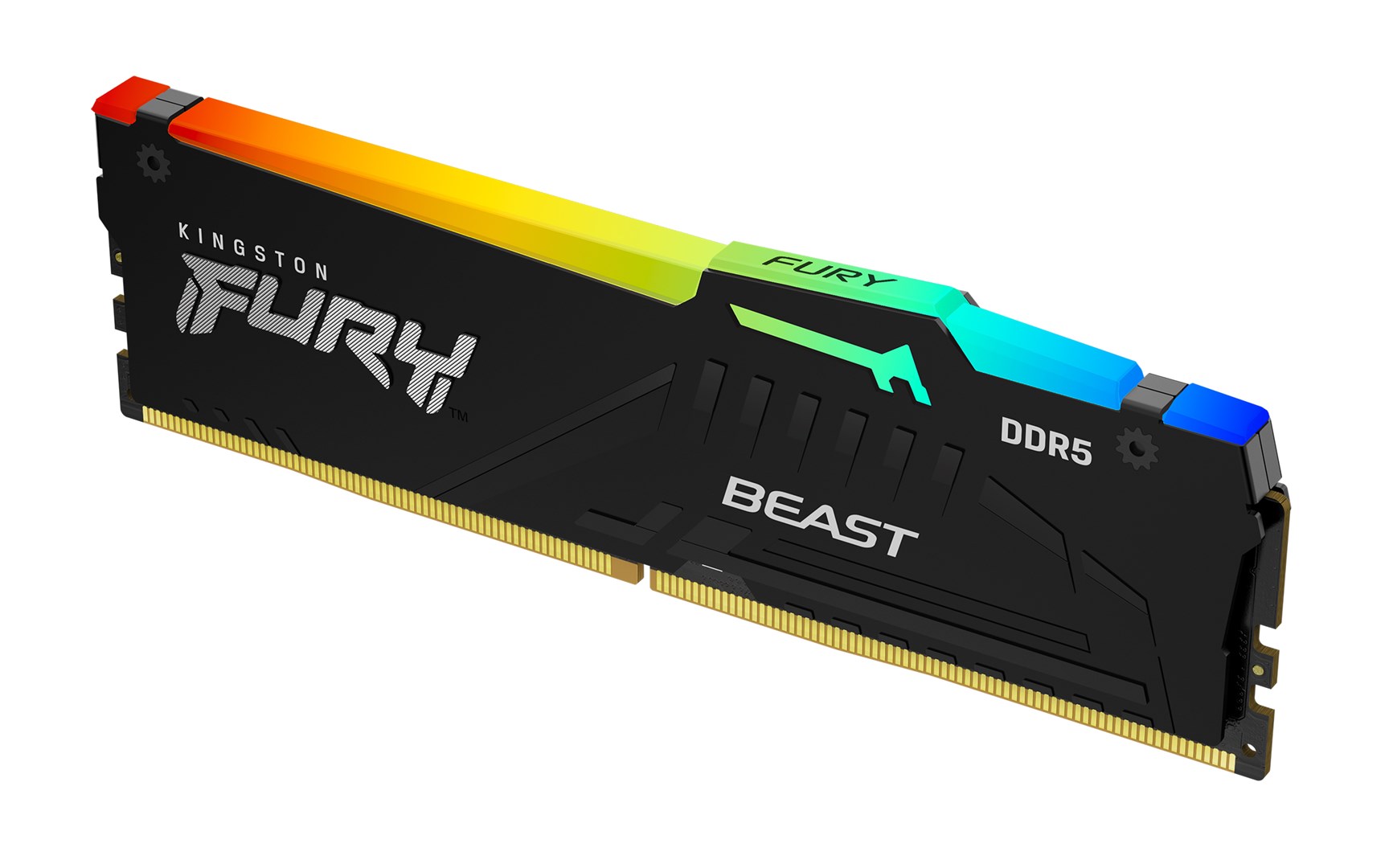 Kingston Technology FURY Beast 16GB 5600MT/s DDR5 CL36 DIMM RGB Kingston Technology FURY Beast 16GB 5600MT/s DDR5 CL36 DIMM RGB