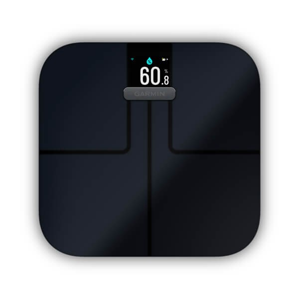 Garmin Index S2 Rectangle Black Electronic personal scale Garmin Index S2 Rectangle Black Electronic personal scale