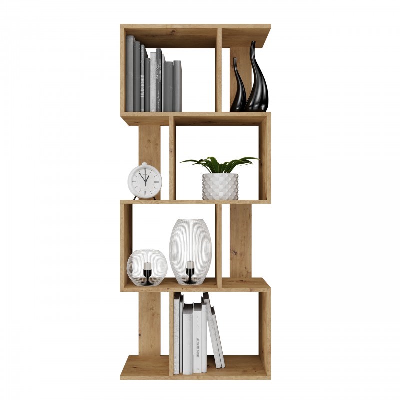 Bookcase FIESTA 4P 59.5x30x140 cm, artisan oak Bookcase FIESTA 4P 59.5x30x140 cm, artisan oak