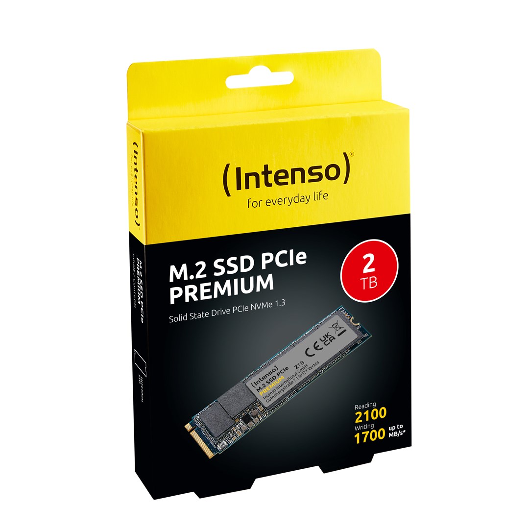 Intenso 3835470 internal solid state drive 2 TB M.2 PCI Express 3.0 NVMe 3D NAND Intenso 3835470 internal solid state drive 2 TB M.2 PCI Express 3.0 NVMe 3D NAND