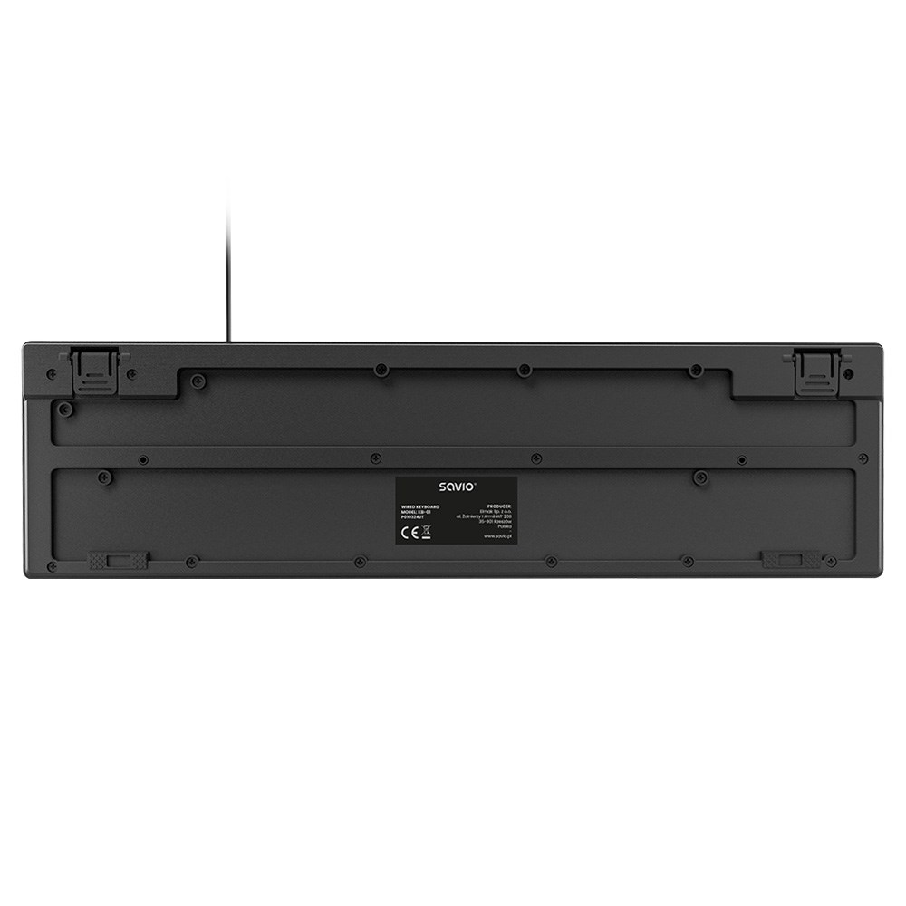 Savio KB-01 keyboard Home/Office USB QWERTY US English Black Savio KB-01 keyboard Home/Office USB QWERTY US English Black