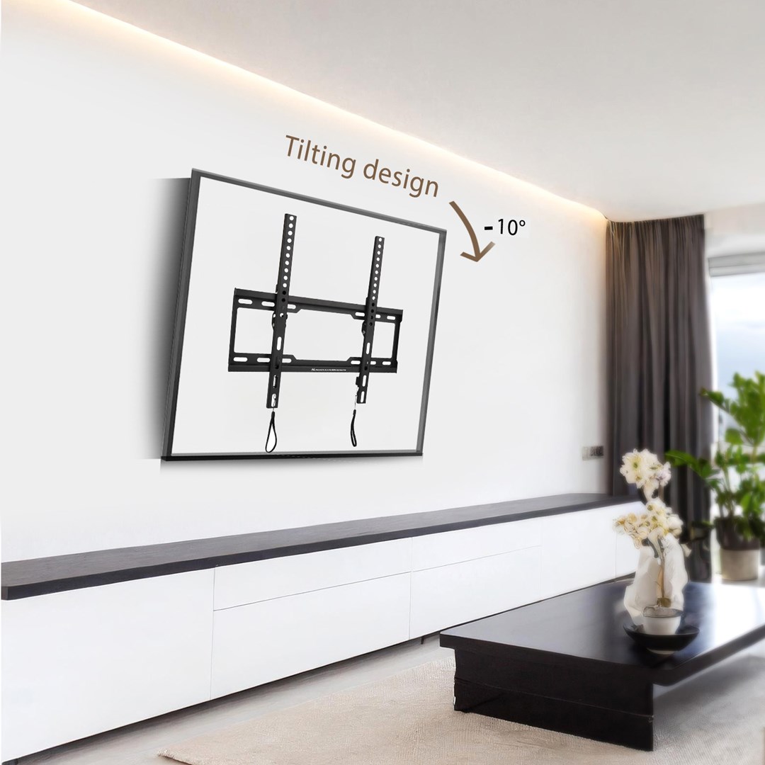 Maclean TV MC-412 Wall Mount Bracket 32"-70" VESA 400x400 45kg Tilting Universal Adjustable Spirit Level Mounting Accessories Maclean TV MC-412 Wall Mount Bracket 32"-70" VESA 400x400 45kg Tilting Universal Adjustable Spirit Level Mounting Accessories
