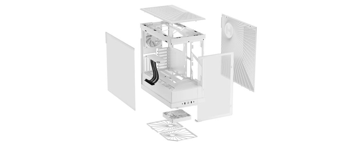 HYTE Y40 Midi Tower White HYTE Y40 Midi Tower White
