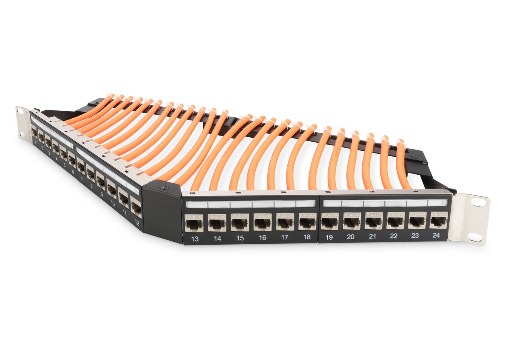 Digitus CAT 6A Keystone module, shielded, tool-free mounting connection Digitus CAT 6A Keystone module, shielded, tool-free mounting connection