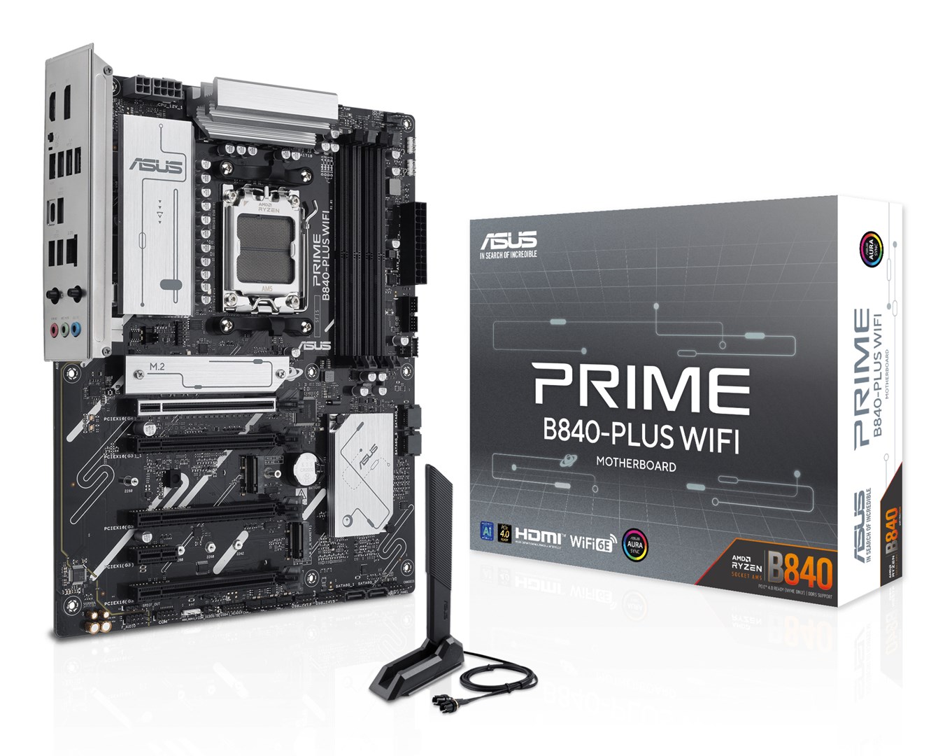 ASUS PRIME B840-PLUS WIFI AMD B840 Socket AM5 ATX ASUS PRIME B840-PLUS WIFI AMD B840 Socket AM5 ATX