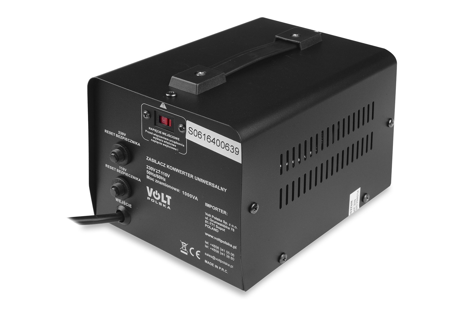 VP 1000 230VAC/110VAC CONVERTER NAPIĘCIA VP 1000 230VAC/110VAC CONVERTER NAPIĘCIA