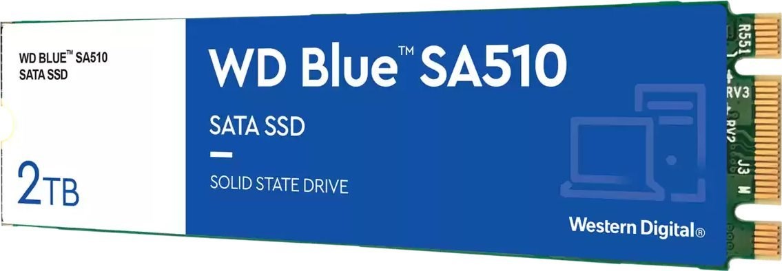 Western Digital Blue SA510 M.2 2 TB Serial ATA III Western Digital Blue SA510 M.2 2 TB Serial ATA III