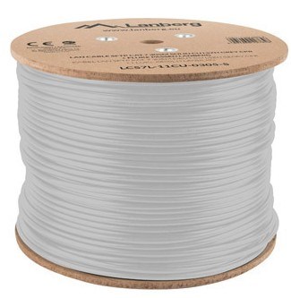 Lanberg LCS7L-11CU-0305-S networking cable White 305 m Cat7 S/FTP (S-STP) Lanberg LCS7L-11CU-0305-S networking cable White 305 m Cat7 S/FTP (S-STP)