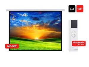 Maclean MC-552 projection screen 3.81 m (150") 4:3 Maclean MC-552 projection screen 3.81 m (150") 4:3