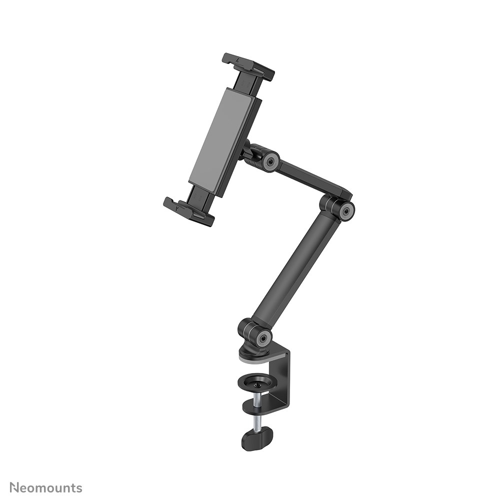 Neomounts DS15-545BL1 Tablet holder desk clamp 4.7-12.9" - universal - full motion Neomounts DS15-545BL1 Tablet holder desk clamp 4.7-12.9" - universal - full motion
