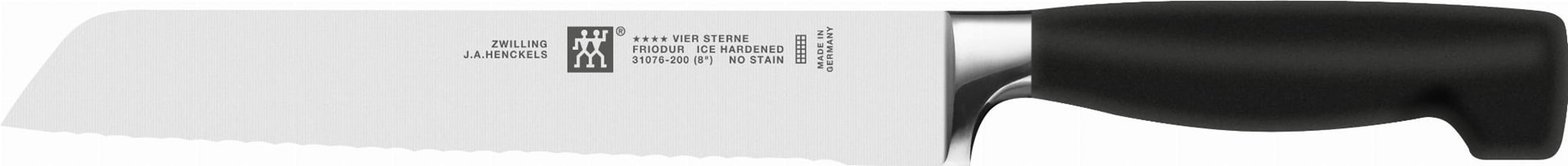 Set of 4 ZWILLING Four Star block knives white Set of 4 ZWILLING Four Star block knives white